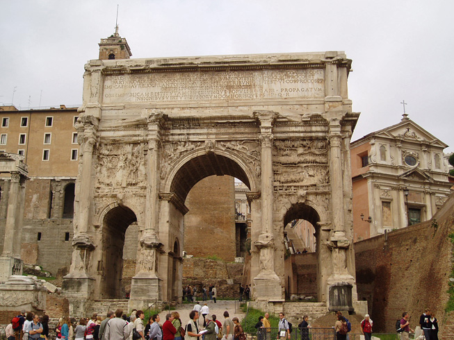 22. Рим. Еще одна триумфальная арка